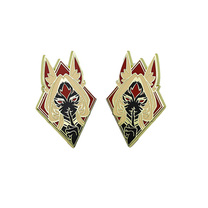 Pin de Solapa Personalizado de Alta Calidad con Esmalte Duro Metálico, Personajes de Videojuegos, Anime, Dibujos Animados - Product Image 1