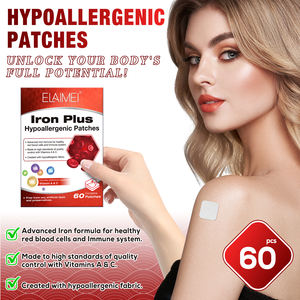 ELAIMEI Hierro Hipoalergénico Vitamina Parches Metabolismo Saludable y Sistema Inmune Suplementos para Boca Nasal y Cuerpo - Product Image 3