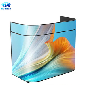 Pantalla LED Flexible para Interiores, Personalizable, Modelo P2.5, Pantalla LED para <span class=keywords><strong>DJ</strong></span>, Cartel, Mostrador Elíptico - Product Image 2