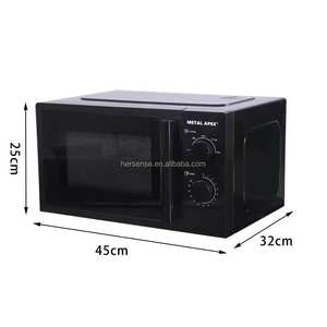 <span class=keywords><strong>Microondas</strong></span> para el hogar 20L, tocadiscos multifunción blanco, salida mecánica, sincronización, descongelación, calefacción - Product Image 6