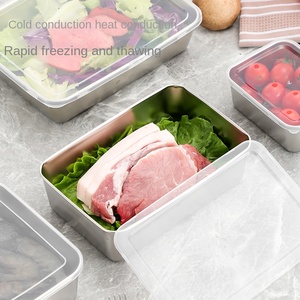 Stainless Steel Food Preservation <strong>Storage</strong> sealed Lunch <strong>Box</strong> with <strong>Lid</strong> - Product Image 6