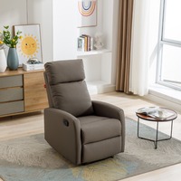 Fauteuil inclinable électrique intelligent de luxe OEM pour salon, en cuir écologique, chaise de loisirs individuelle