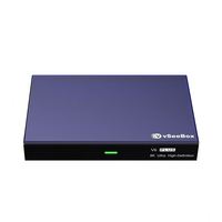 TV Box 8K Ultra HD Quad Core WiFi6 Android 14 VSEEBOX V6 Plus, Potente Receptor de Streaming para Ver en Casa