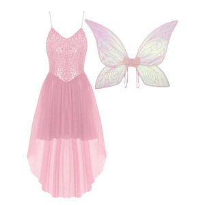 Disfraz de Hada de Halloween 2026 para Mujer con Alas de Elfo, Traje de Duendecillo Divertido para Fiesta de Rol y Disfraces - Product Image 6