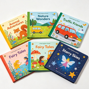 Impresión de Libros Infantiles, Libros de Cuentos, Tamaño Personalizado, Diseño Artístico, Apto para Niños, Tinta de Soja Disponible, Estampado en Lámina Dorada - Product Image 1