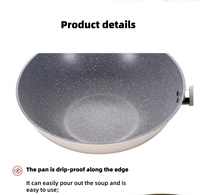 Solution tout-en-un, Récipient de stockage d'huile en granulés revêtu de pierre Maifan durable, Ensemble d'ustensiles de cuisson antiadhésifs de haute qualité