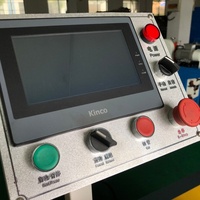 Machine semi-automatique de coupe et de redressage de tubes en acier inoxydable CNC pour échangeur de chaleur d'évaporateur de machine à glaçons
