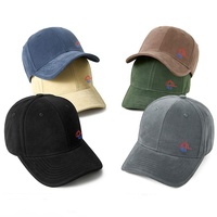 Gorra de Béisbol de Moda con Visera, Diseño Vintage, Personalizada con Logotipo Bordado, Estructurada de 6 Paneles, para Viajes, Ciclismo y Uso Casual