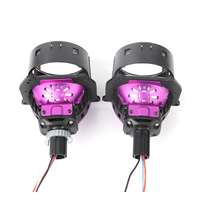 Lentille de projecteur Bi Led sans perte de couleurs OEM 70W 8000LM Lentille de projecteur Bi Led de 3 pouces Kit de phare LED super lumineux