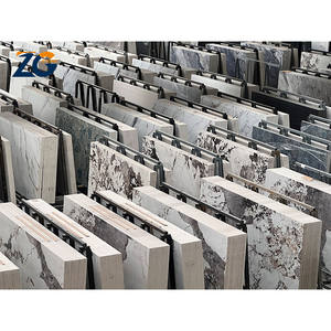 Losa de Piedra Sinterizada de Mármol Blanco de 1600*3200 de Fábrica ZGSTONE, Encimera de Piedra Artificial, Pared Interior Moderna, Comedor Exterior - Product Image 4