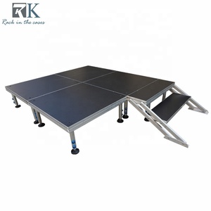 Escenario Portátil Económico para Conciertos, Eventos, Podios, Bodas, Plataforma de Aluminio para Exteriores - Product Image 1