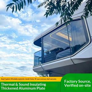 Elegante y Tranquilas Cápsulas de Sueño de Acero para Campamentos, Estilo Europeo Simple, Diseño Moderno, Habitación de Calidad - Product Image 1