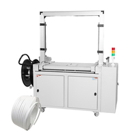 Machine de cerclage automatique en polypropylène KZ-102A électrique haute précision pour entrepôt, vitesse de 2,5 secondes par voie