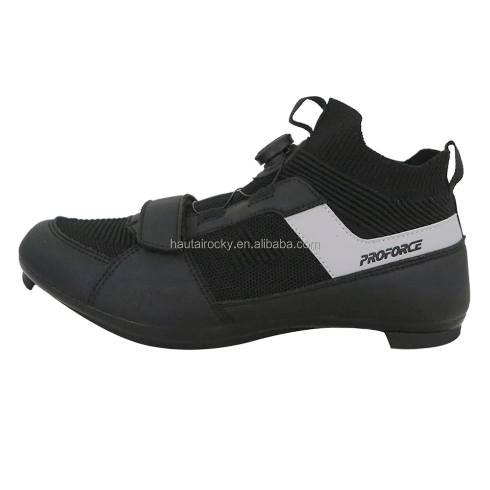 Wholesale OEM Customized High cut elastic belt bike road cycling bicycle sports shoes