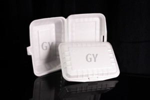 Foam <b>Meal</b> Box Takeout Foam Box Foam Box for Food Disposable Foam <b>Boxes</b> Disposable Foam Food Container Foam Takeaway Box - Product Image 3