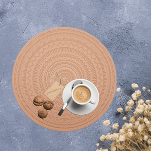 Mantel de mesa de cuero redondo clásico personalizado al por mayor 2025 mantel de cocina de PVC mantel de mesa - Product Image 1