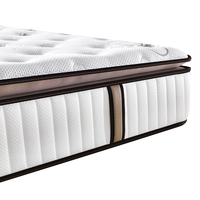 Matelas en mousse à mémoire de forme à prix réduit en vente Matelas double queen king size en fibre confortable