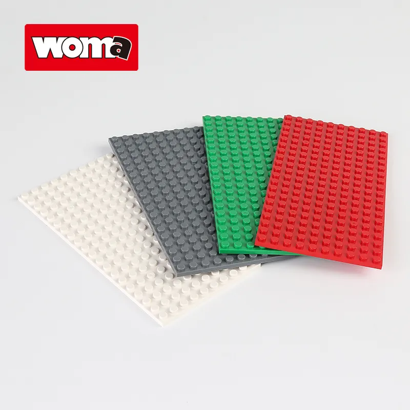 Woma Speelgoed Compatibel Grote Merken Klassieke Baksteen Creatieve Constructie Bulk Kleine Bouwstenen Speelgoed Basisplaten 10X20 Jouet