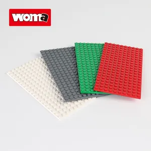 WOMA TOYS Compatible Major Brands Classic Brick Creative Construction Bulk Small Building Blocks Toys Base Plates 10x20 jouet