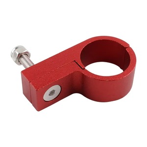 Collier de serrage en alliage d'aluminium, 0.74 pouces, 19mm, pour tuyau tressé en acier inoxydable, tuyau PTFE AN10 - Product Image 4