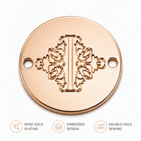 Logo personnalisé en métal, alliage de zinc, gaufré en 3D, logo commémoratif en métal pour t-shirt, étiquettes métalliques avec logo kc pour vêtements