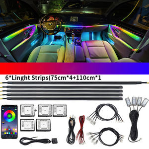 Luz Intermitente Dinámica de Color de Ensueño, 12V, Control Inalámbrico por Aplicación, Kit de Luz LED Ambiental para AC Schnitzer X6 E71 SUV 2010- - Product Image 1