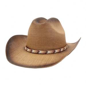 Sombrero de Paja Fedora N48 con Decoración de Cuerda - Estilo para Pesca y Viajes al Aire Libre - Product Image 2
