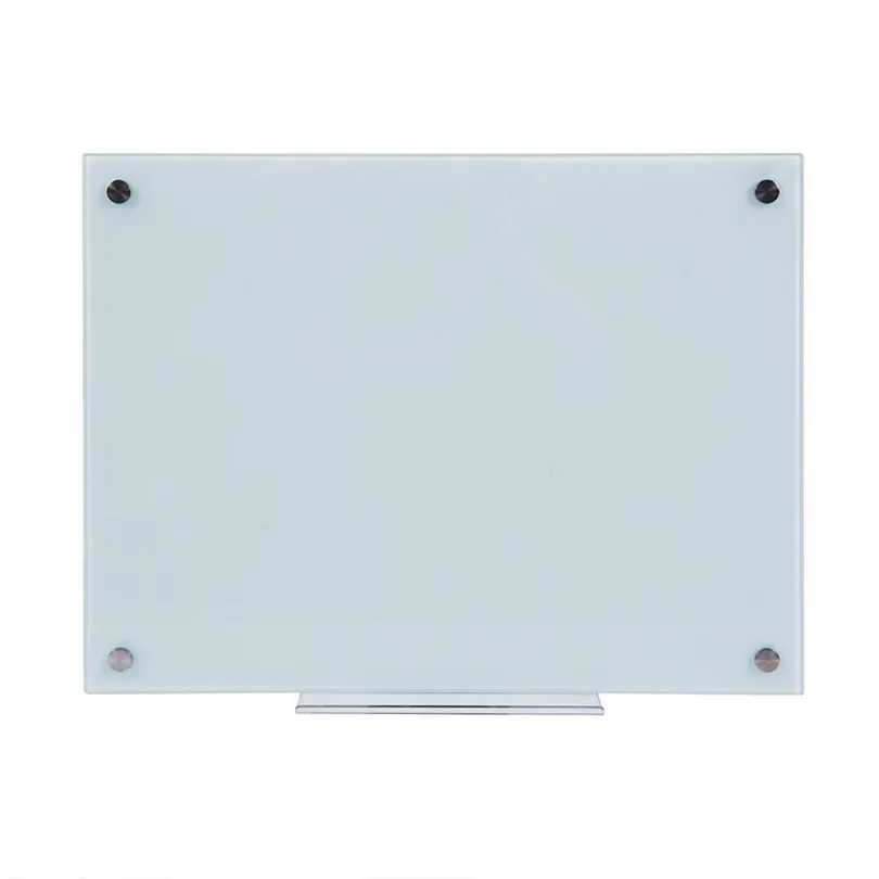 Zoifun Meubels Aangepaste Frameloze Wit Oppervlak Glas Whiteboard Magnetische Acryl Dry Erase White Board