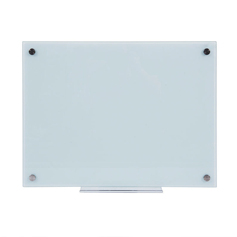 Zoifun Meubels Aangepaste Frameloze Wit Oppervlak Glas Whiteboard Magnetische Acryl Dry Erase White Board