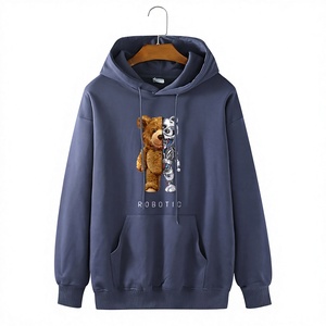 Sudaderas con Capucha de Invierno 2024, Nueva Colección, Mejor Calidad, Personalizadas, Corte Regular, 100% Algodón, Ecológicas, Transpirables, 300g, para Hombre, Económicas - Product Image 1