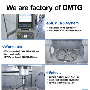 Centre d'usinage <span class=keywords><strong>GT</strong></span> DMTG VMC650 Centre d'usinage CNC 5 axes Centre d'usinage CNC automatique 5 axes Fraiseuse CNC 5 axes - Product Image 2