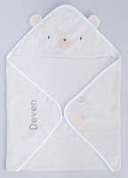 Customized Compressed Sports Pattern Cotton Cartoon Animal Hooded Bath Poncho Towels