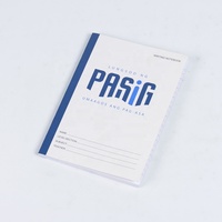 Cahier de devoirs anglais A5 simple pour école philippine cahier d'exercices de bureau populaire papier examen de Composition de point de selle