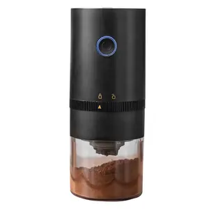 Small Cordless Mini Coffee Bean Grinder Portable USB Electric Rechargeable Coffee Grinder For Coffee Bean