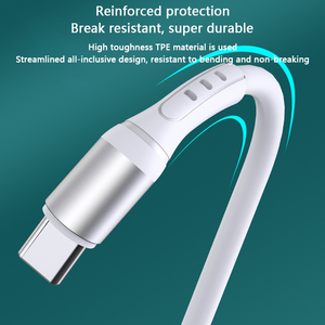 3ft TPE nhanh chóng sạc cáp, <span class=keywords><strong>USB</strong></span> Loại C Cáp, mềm bền <span class=keywords><strong>USB</strong></span> C cáp phổ quát cho iPhone Samsung Google Pixel - Product Image 3