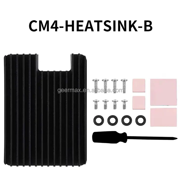 Raspberry Pi CM4 Dedicated Heat Sink Waveshare Aluminum Alloy CM4-HEATSINK-B