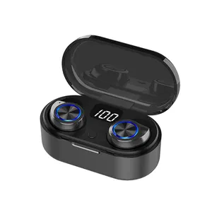 LED-Power-Display und Pro True Stereo-Ohrhörer TW80 Wireless-Ohrhörer In-Ear-Kopfhörer Echte Wireless-Ohrhörer TWS