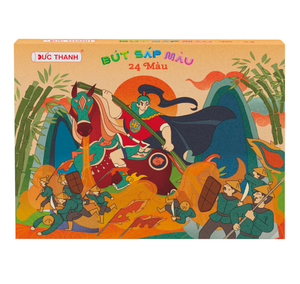 Crayones Vibrantes de 24 Colores, No Tóxicos, Coloridos, Materiales de Arte para Niños, Empaque Listo para Venta Minorista, Suministro B2B - Product Image 1
