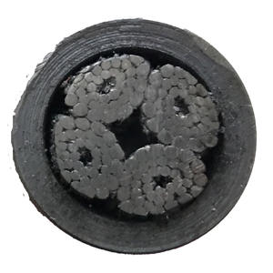 Fune Metallica Piatta Non Rotante 4V*39S+5FC 9-52 mm per Macchinari da Costruzione, Zincata/Non Zincata - Product Image 3