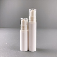 Échantillon Gratuit 5ml 10ml 15ml Flacon Pompe Airless en Plastique pour Crème Fond de Teint Liquide Portable Vaporisateur Cosmétique