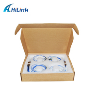 1X8 Mini Tube 0.9mm PLC Spliter SM Tanpa Konektor FTTH Fiber Optical Splitter