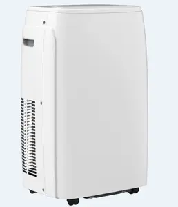 个人空间空气冷却器14000btu 4合1移动制冷加热独立便携式空调