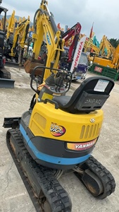 Excavatrice sur chenilles hydraulique d'occasion Yanmar Vio10/35/55/80, 90% neuve, idéale pour la construction/l'agriculture. - Product Image 6