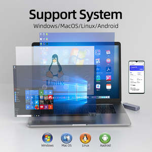 10Gbps Protocolo dual M.2 NVMe SATA SSD Caja USB A C 3,2 8TB HDD Estación de acoplamiento SSD adecuada 4 Bahía - Product Image 6