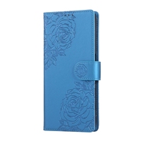 Funda de cuero tipo cartera para Xiaomi Redmi Note 11 Pro /9A/9C/11A/13C/Note 12 Pro 5G/Note 9 Pro, funda con tapa de diseño rosa