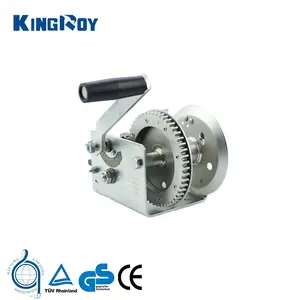 KingRoy Heavy Duty 3200lbs Trailer Winch Manual Hand Boat Trailer Winch For Horizontal Cable Pulling