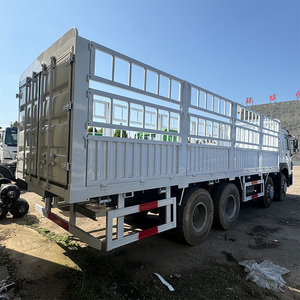 شاحنة بضائع مستعملة Sinotruk 8x4 <span class=keywords><strong>12</strong></span> عجلة 40-50 طن 371-420HP بضائع بسعر منخفض - Product Image 3