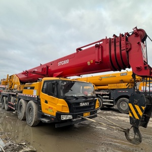 Grue sur camion Sany d'occasion 2020, capacité de levage de 80 tonnes, qualité parfaite, à vendre - Product Image 2