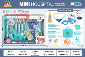 CPC CE EN71 Abs Doctor Toy Set Pretend Play Medicine Box pour enfants - Product Image 6
