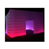 Inflatable Outdoor Inflatable Star Event Tents Photo Booth Sell Led Inflatable Roof Led Cube Tends Sewing Party Tent